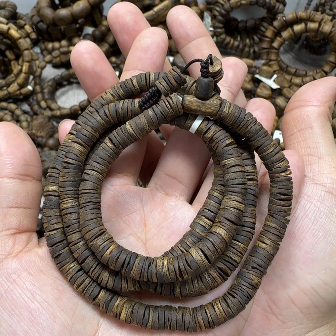 手串沉香乌身多样性发货一条卡7-25克