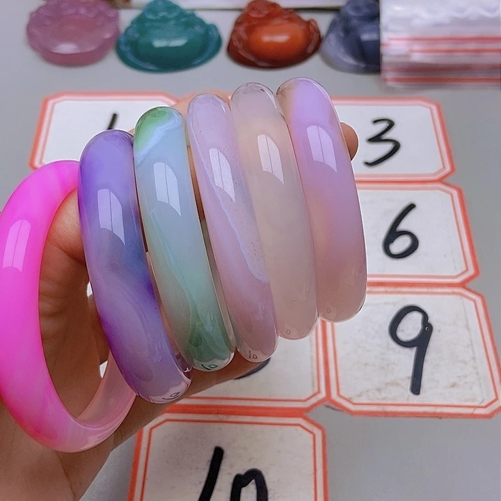 【闪购商品】玛瑙/玉髓未镶嵌珠宝半成品❦****࿐