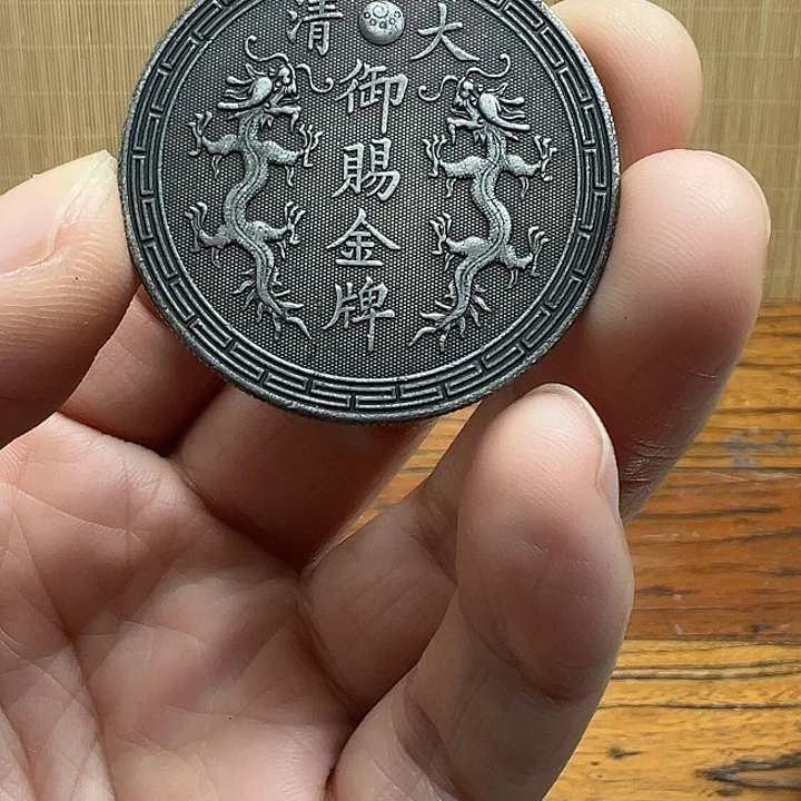 （一家臻藏）可吸翻可吹响龙洋工艺品 精选摆件