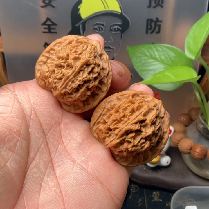 文玩核桃吊坠老款蟠龙纹41全品轻微返油呀