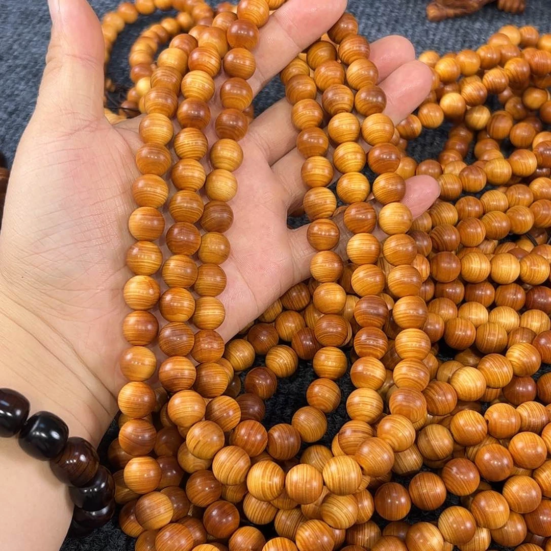 柏木崖柏高品质骨料黑油12/108颗，超大号