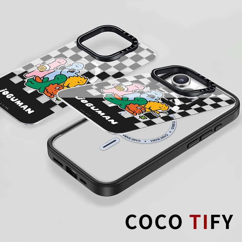 可可【新款可拆卸替换背】magsafe磁吸充电适用苹果13-16系列防摔