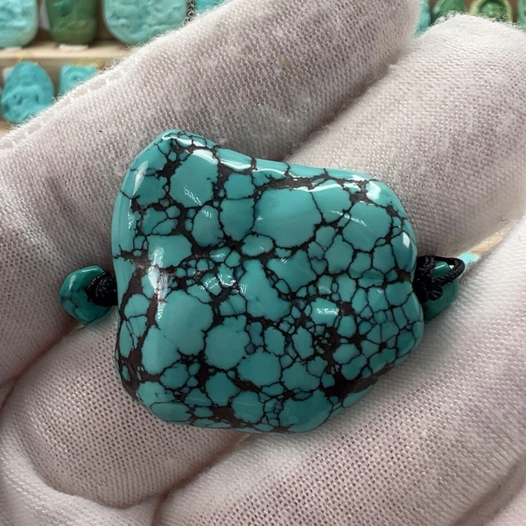 未镶嵌绿松石配饰27*29mm