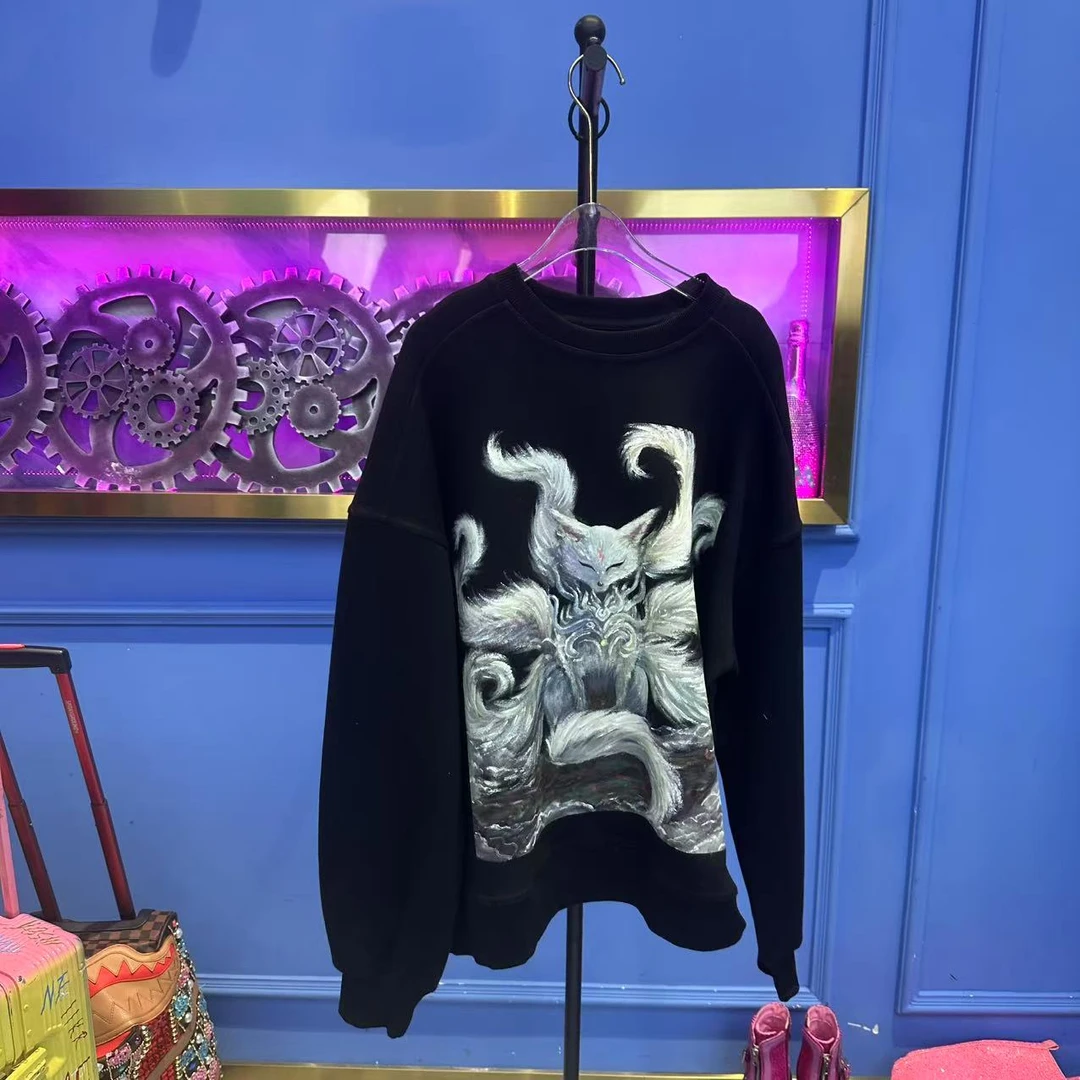 A81417 春秋春款短款时尚休闲百搭春季重工黑色女士复古外套