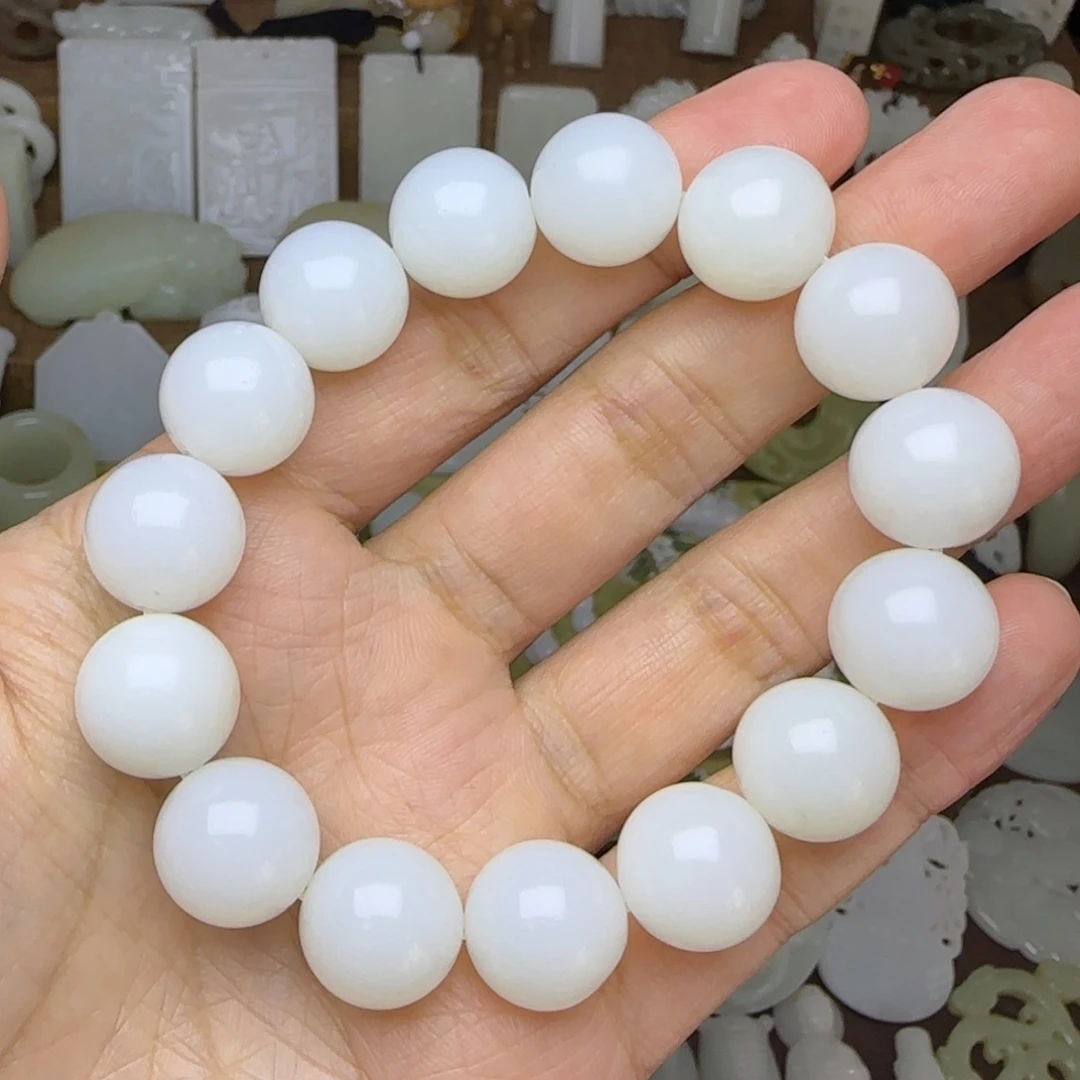 和田玉未镶嵌挂件卡15