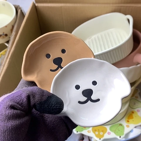 盘陶瓷制品满25拼单发货默认微瑕