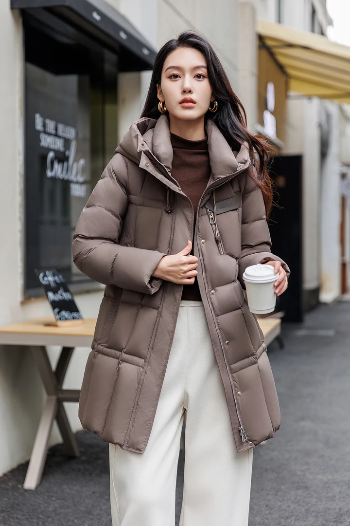搭配日记E109新款时尚羽绒服