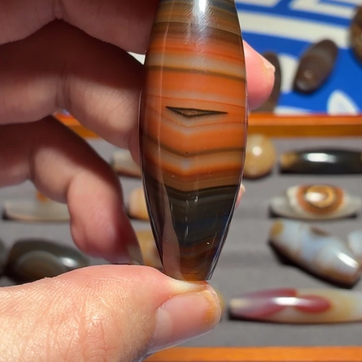 玛瑙/玉髓散珠_HEIMORI 天然天珠