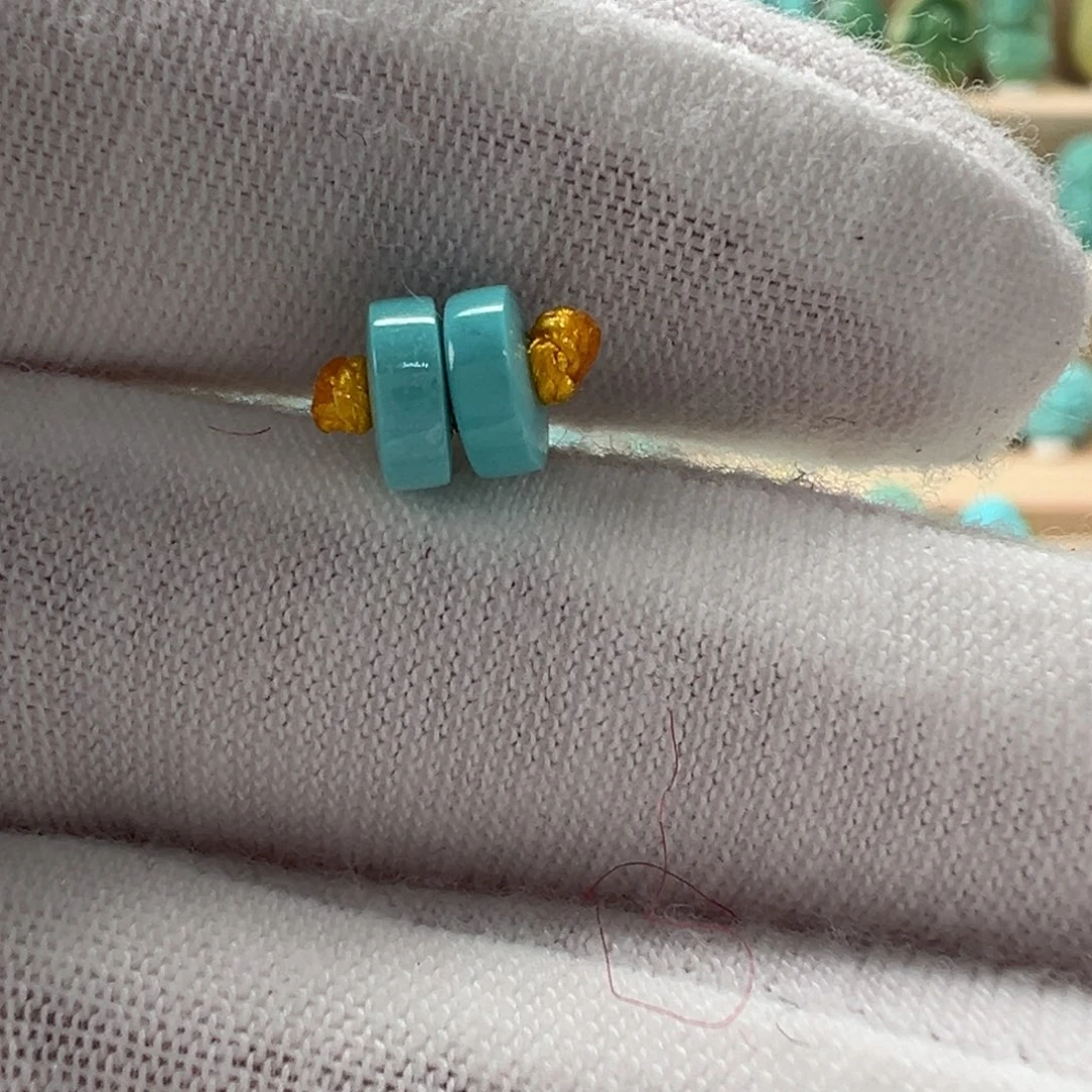 未镶嵌绿松石隔片6mm