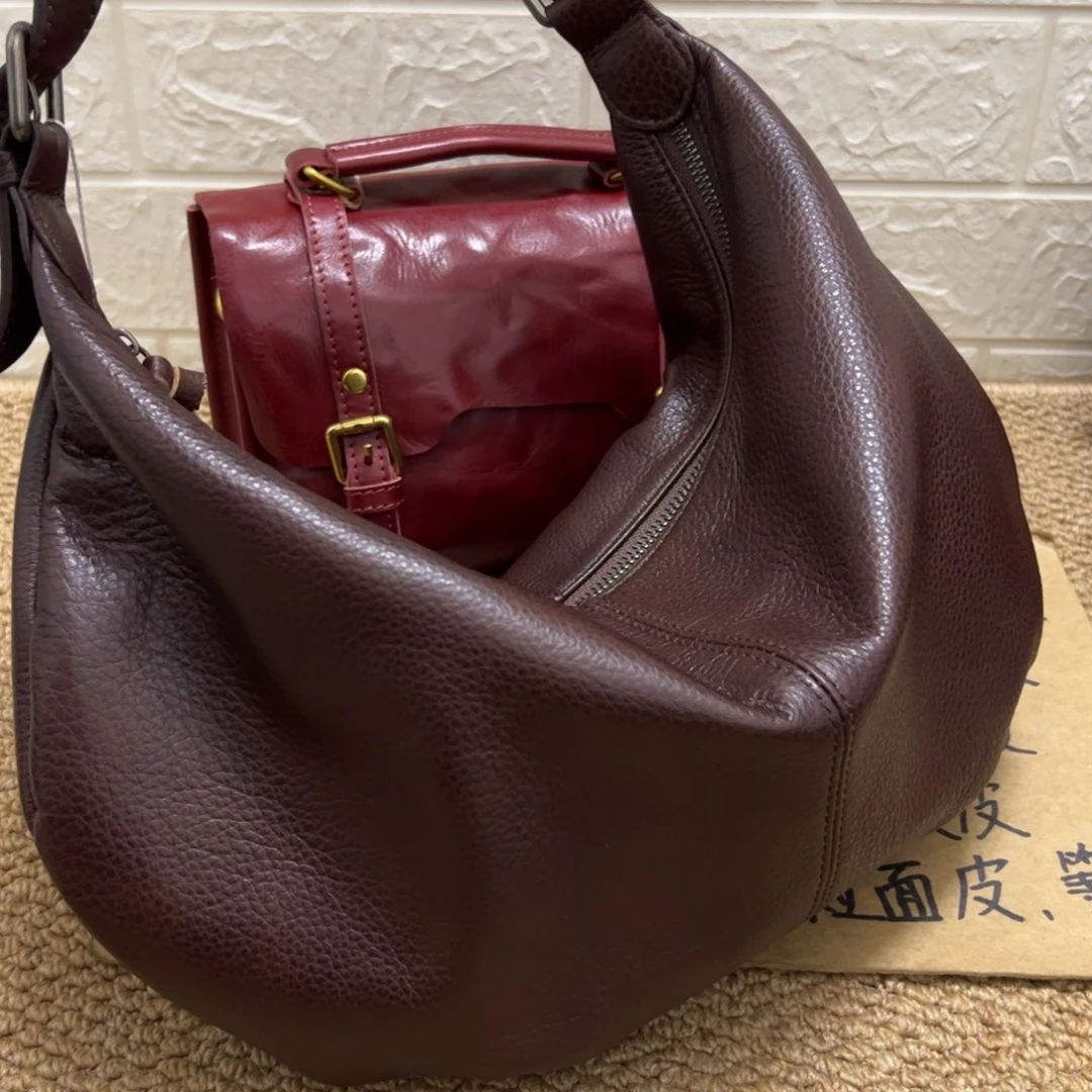 【闪购商品】头层牛皮啡色