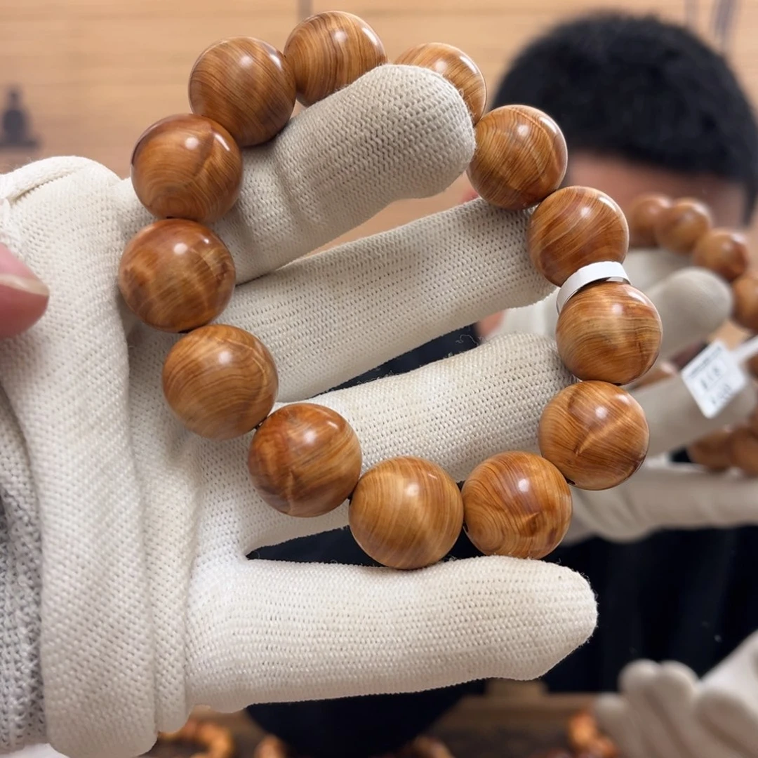 柏木（崖柏）手串/手链18坨子料药香味闪电