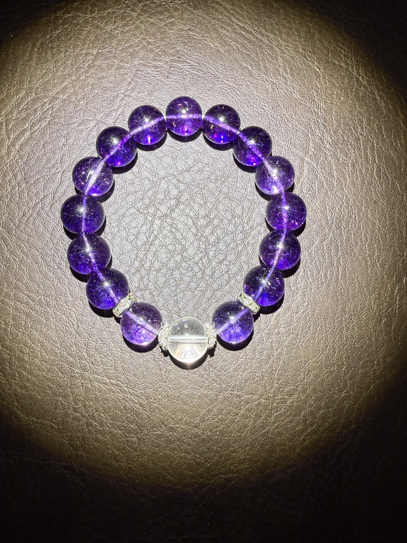 0088紫水晶精品手串yw0088（无礼盒）