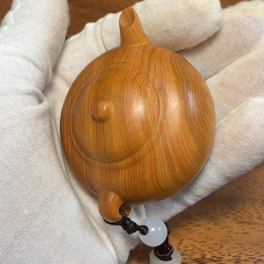 柏木（崖柏）全陈化老料把件