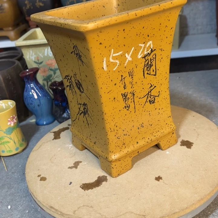 紫砂花盆紫砂花盆