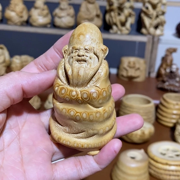 竹手工摆件手把工艺品开播福利