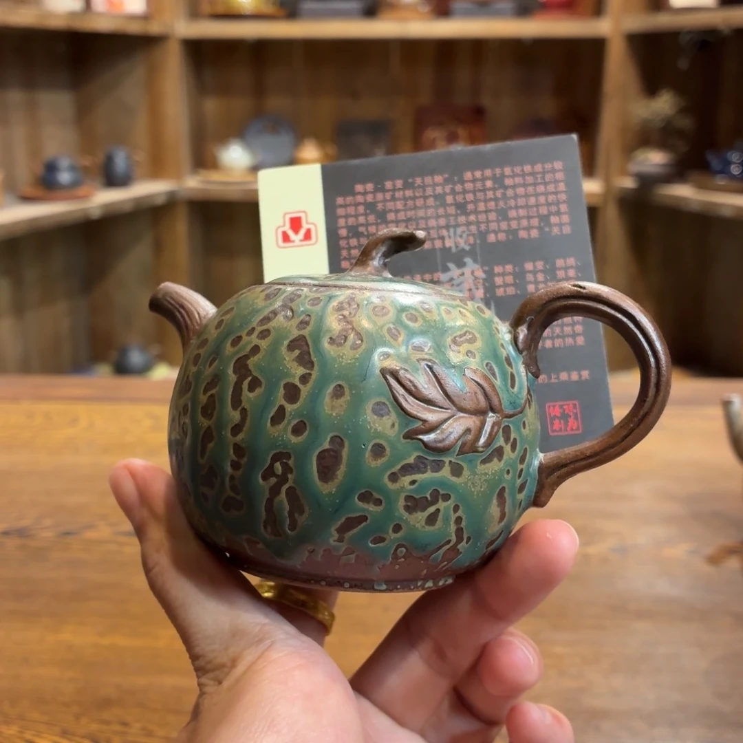 柴烧老岩泥茶器皿