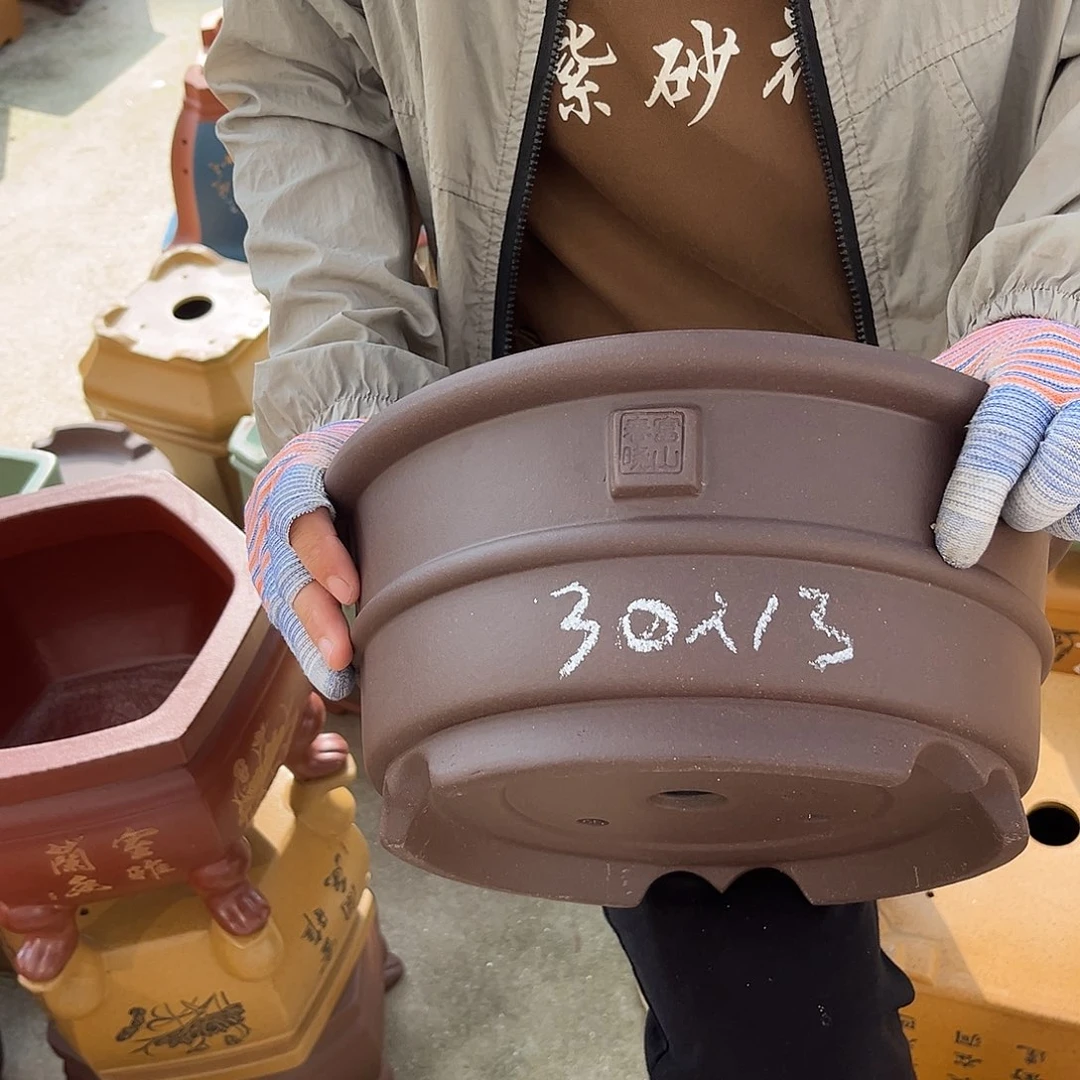 紫砂花盆盆景艺术