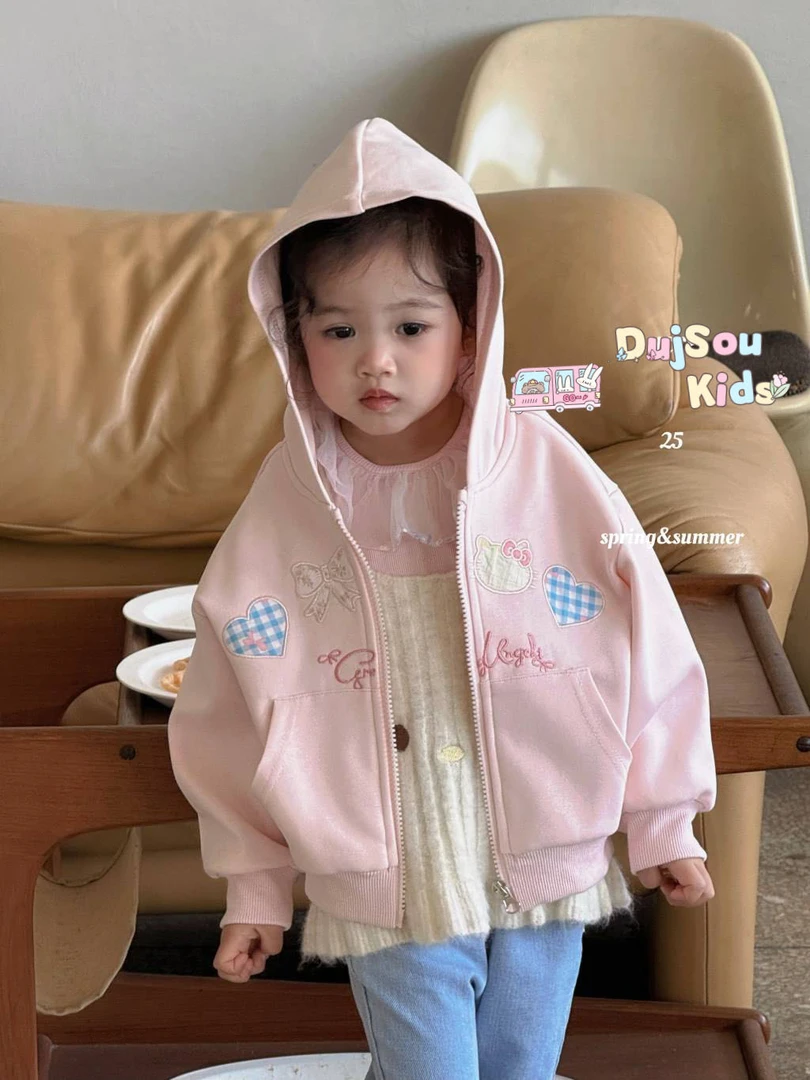 【新疆包邮】春季新款爱心蝴蝶结绣花外套B200