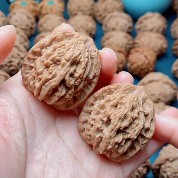 文玩核桃把件麦虎37全品