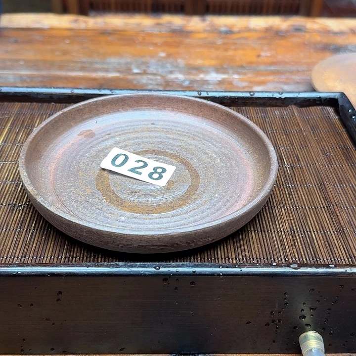 纯手工制作粗陶茶具