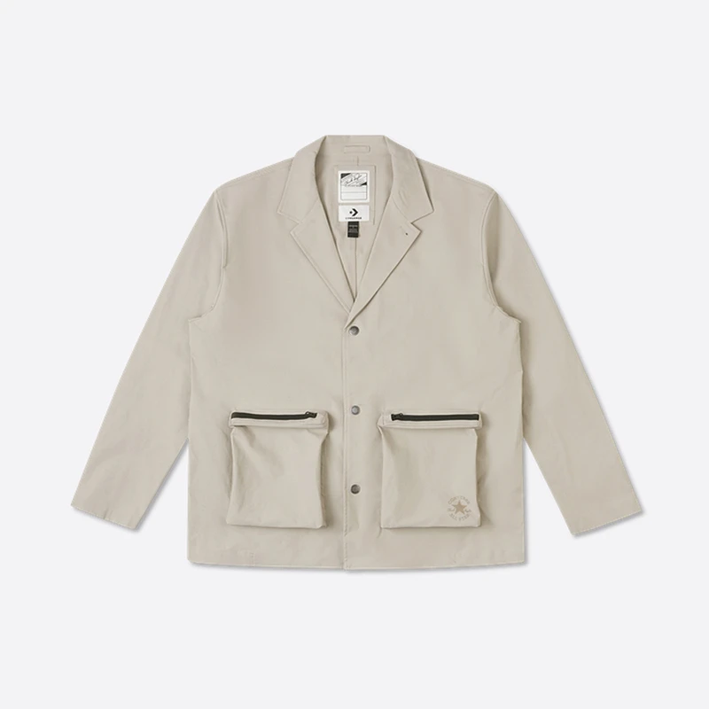 Converse匡威男女款梭织休闲西装外套夹克 10027550-A01-