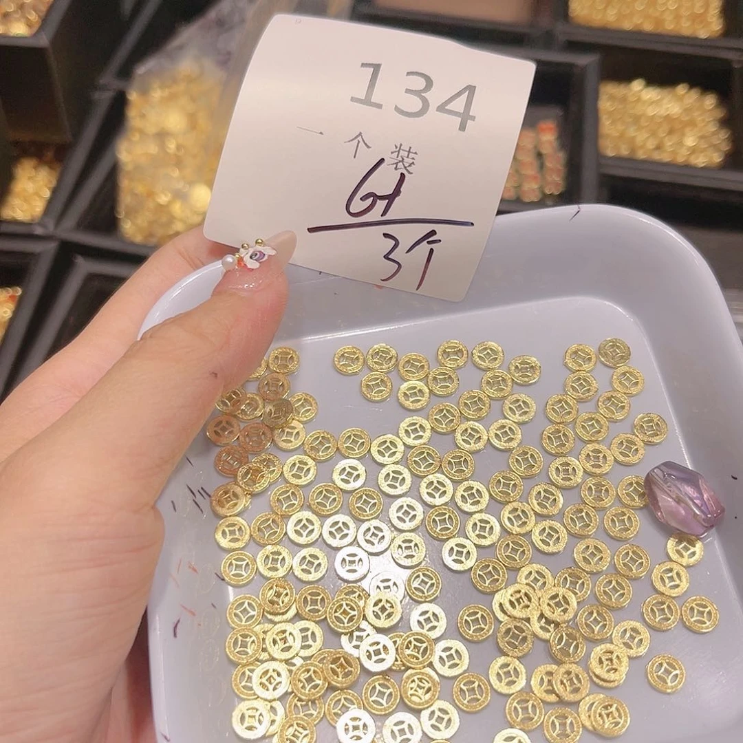 紫晶珠宝半成品银S925镀金镶嵌134