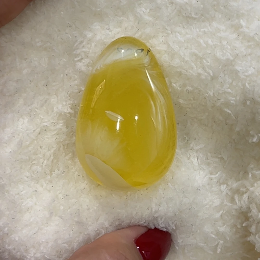 蜜蜡未镶嵌手链蜜蜡羽毛水滴