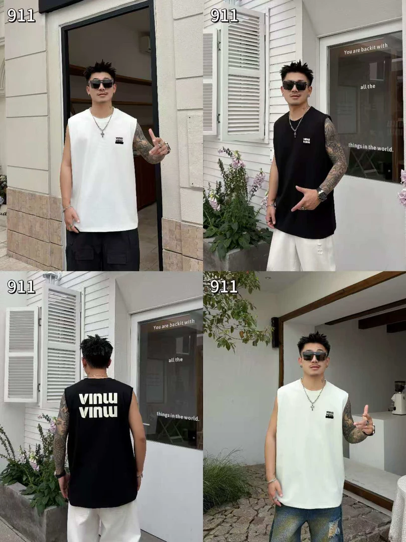 霞姐批发精选男装背心911