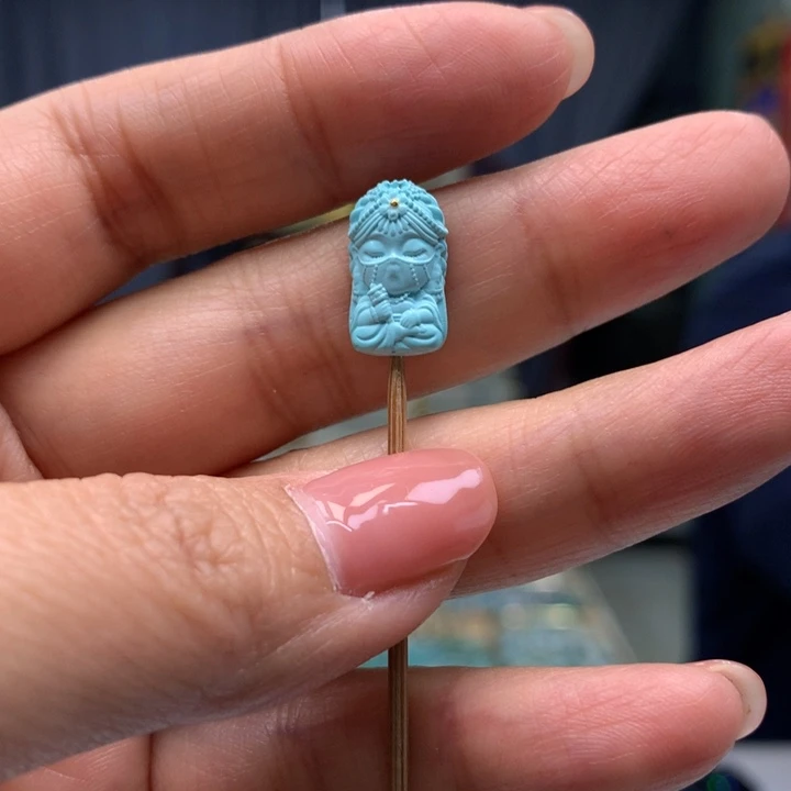 绿松石未镶嵌配饰