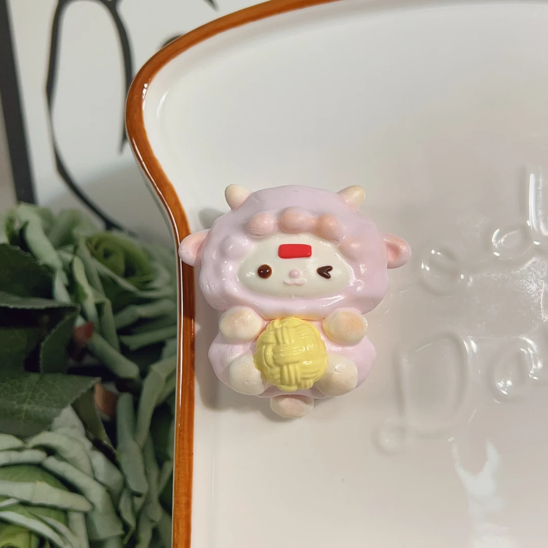 68号壳大大捏捏乐解压玩具抱抱羊手工制作默认瑕疵