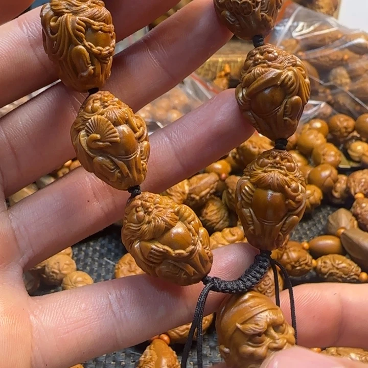 橄榄核手串/手链钟馗