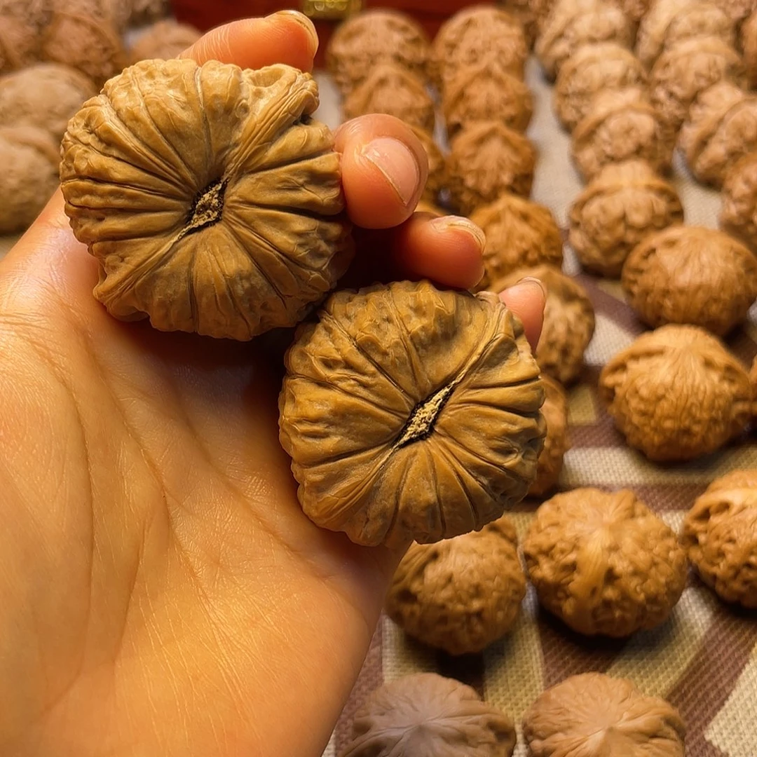 文玩核桃把件南瓜墩
