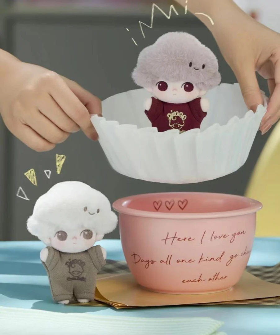 Dimoo心动特调系列软脸毛绒钥匙扣盲盒