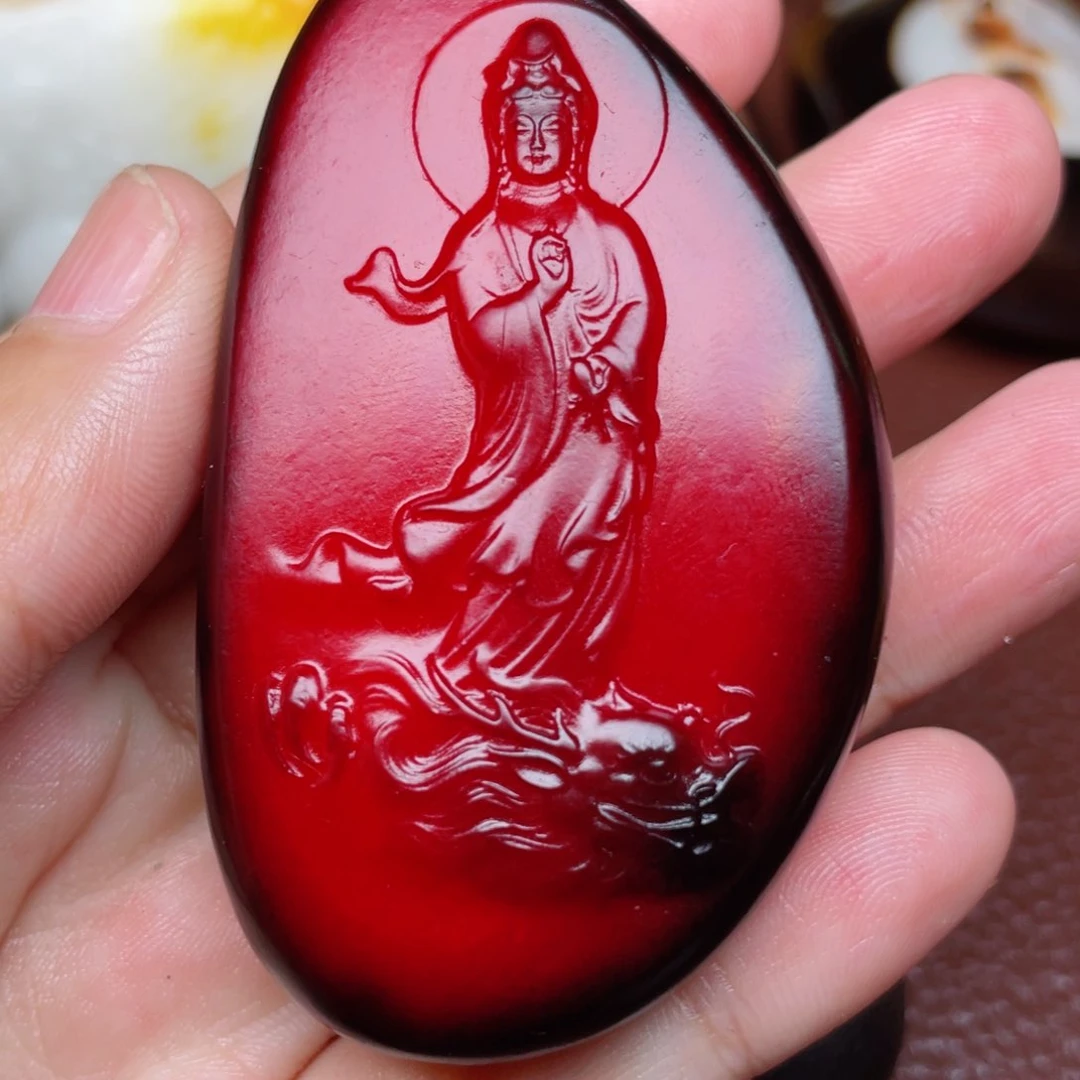 和田玉颈饰未镶嵌大*