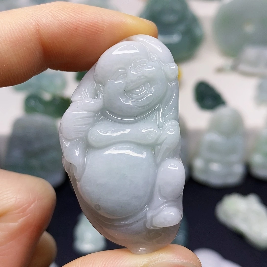 翡翠颈饰未镶嵌吊坠