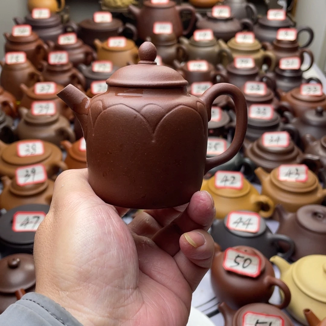 茶壶紫砂宜兴紫砂半手工