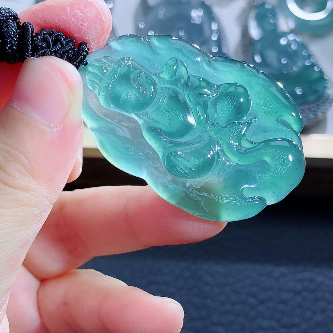 未镶嵌挂件翡翠翡翠