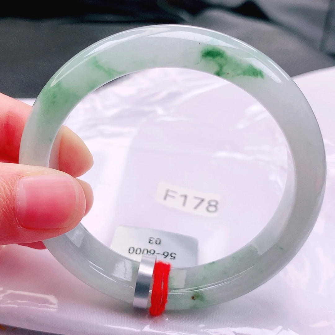 翡翠未镶嵌手镯缅甸天然a货翡翠手镯