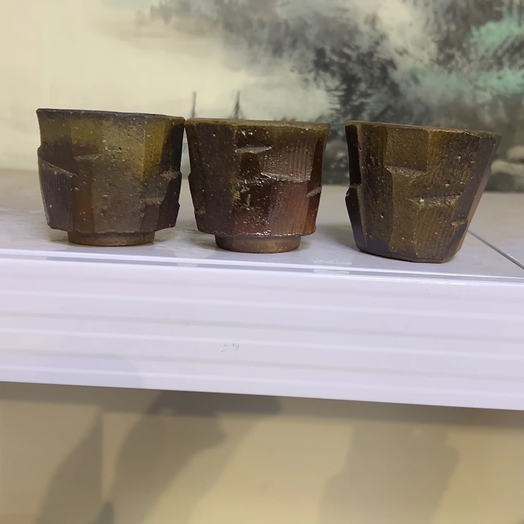 私****?备前杯子三个好看