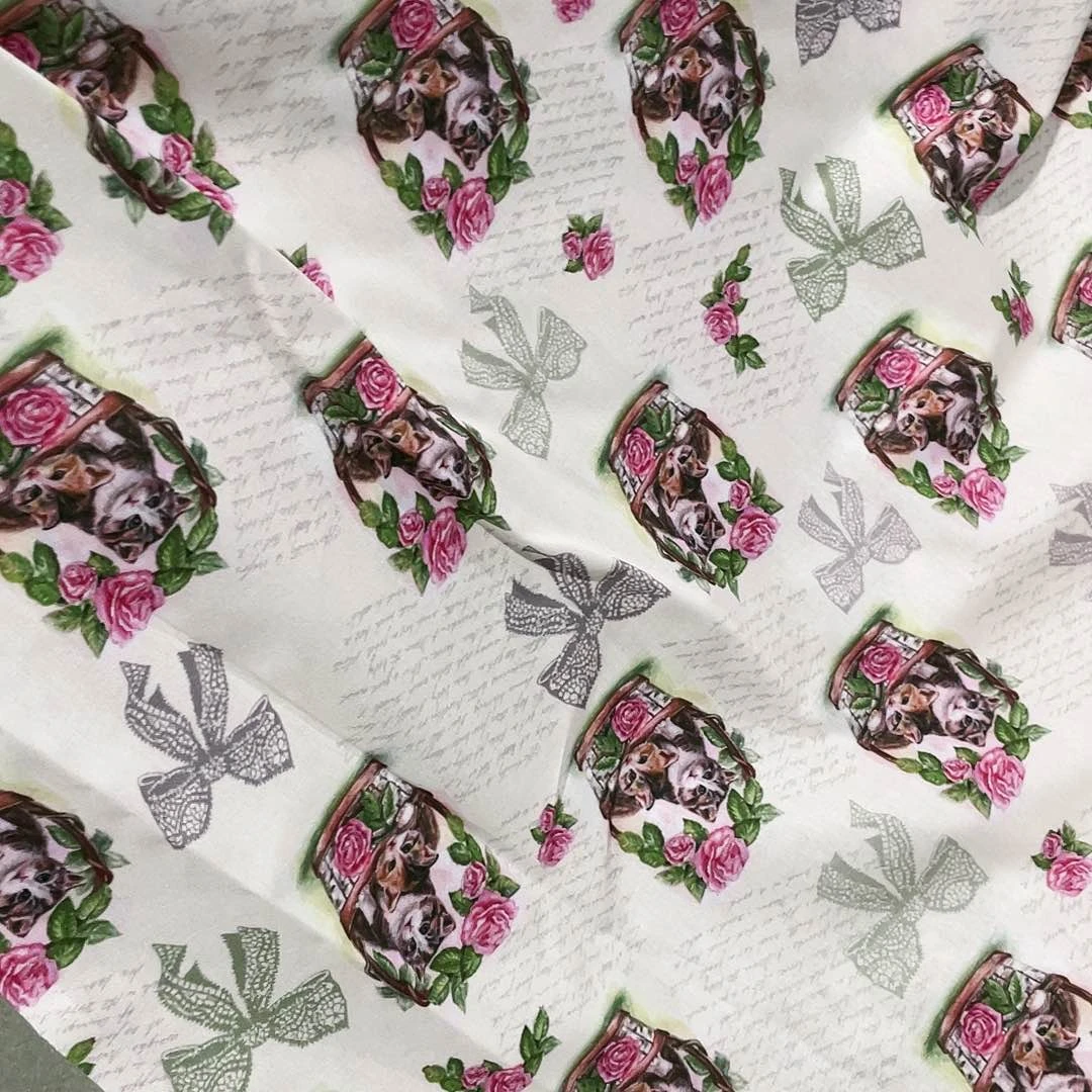 一米价纯棉平布1.1米宽果子布艺爆款