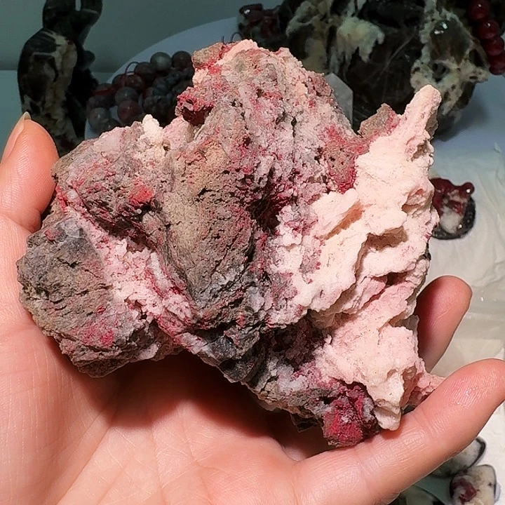 ᥫ****天然辰砂天然朱砂原矿石