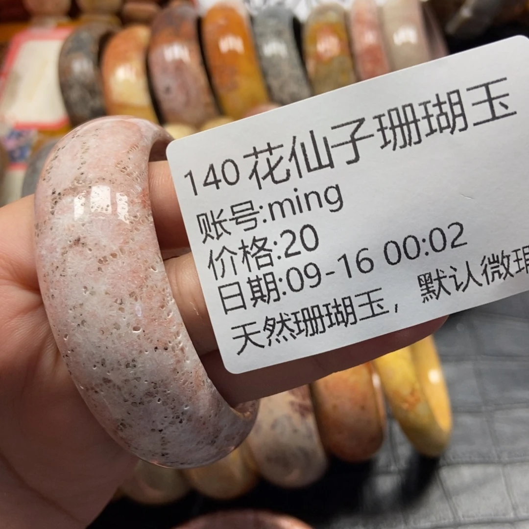 m***g未镶嵌硅化珊瑚（珊瑚玉）珠宝半成品140