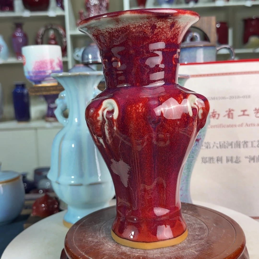 摆件郑家钧窑摆件