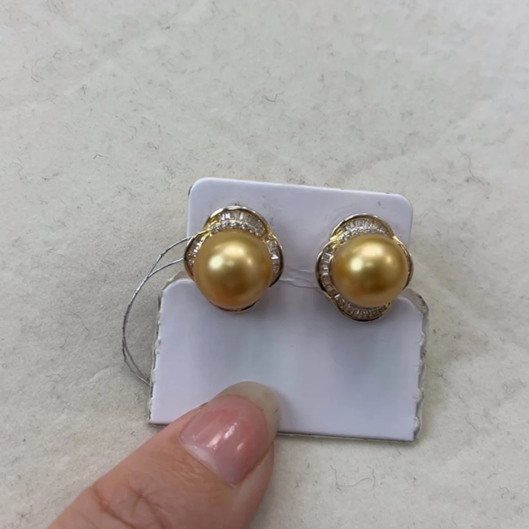 【闪购商品】海水珍珠耳饰未镶嵌
