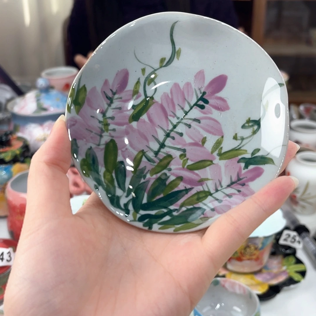 景德镇手绘高温釉下彩陶瓷茶具