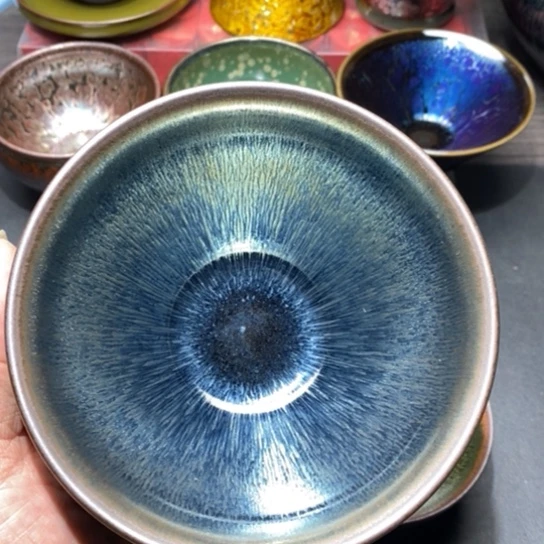 茶盏建盏主人杯茶壶盖碗品茗杯030