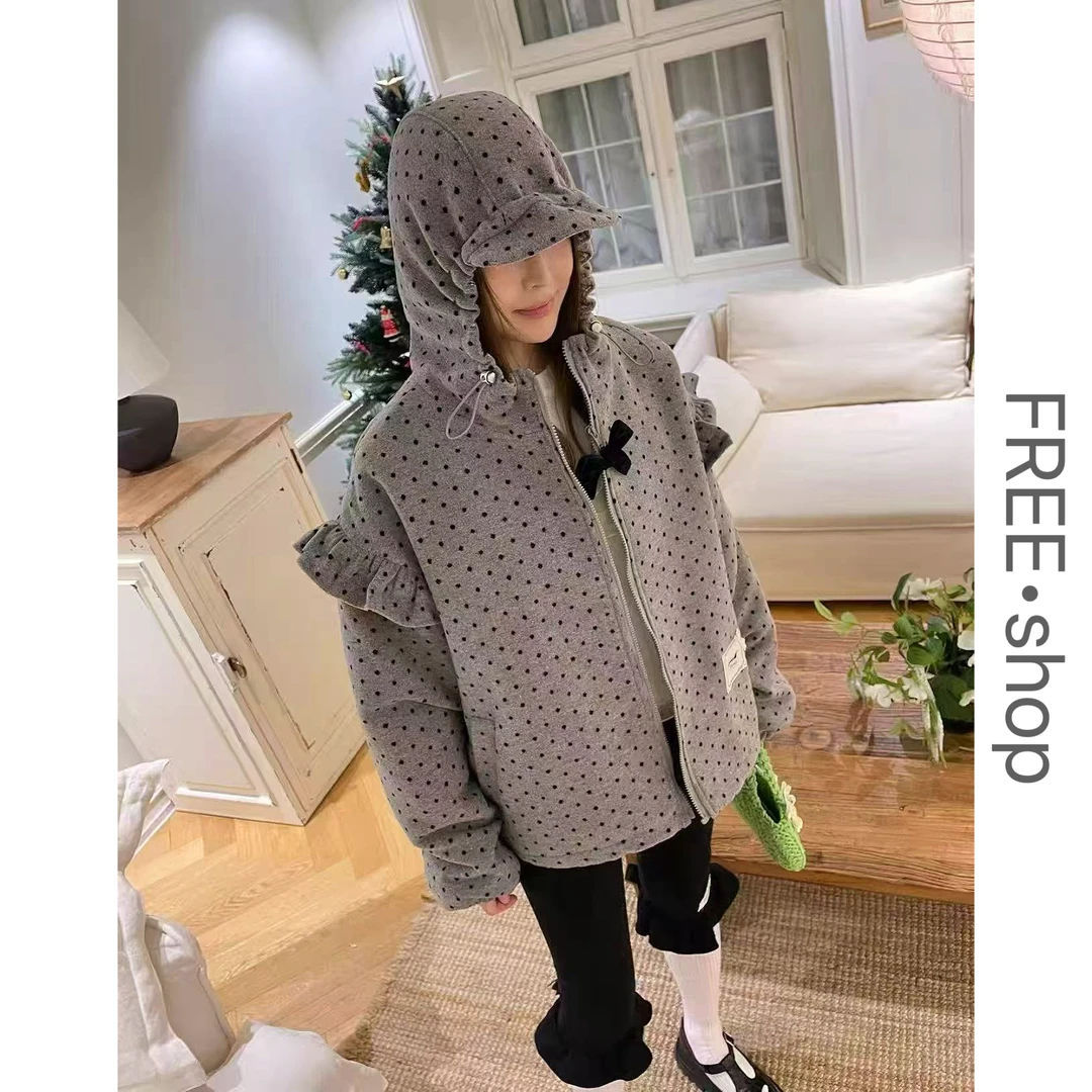 T1#【编码801～900】2025韩国东大门新款甜美可爱休闲毛衣卫衣外套