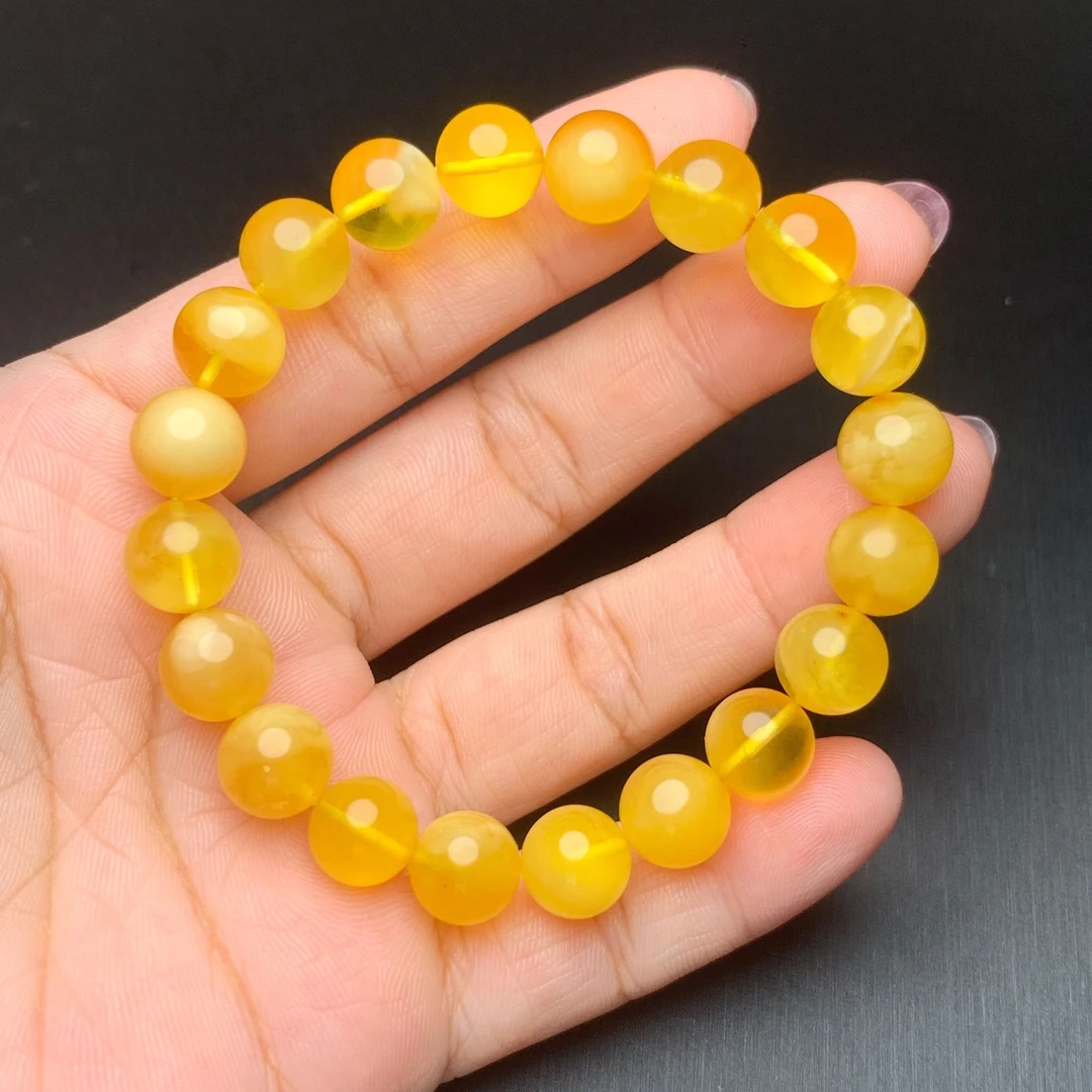 蜜蜡手链正品天然蜜蜡手串手链正品蜜蜡手串手链礼物男女