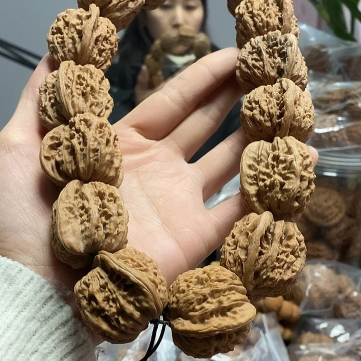 文玩核桃把件37四座楼手持