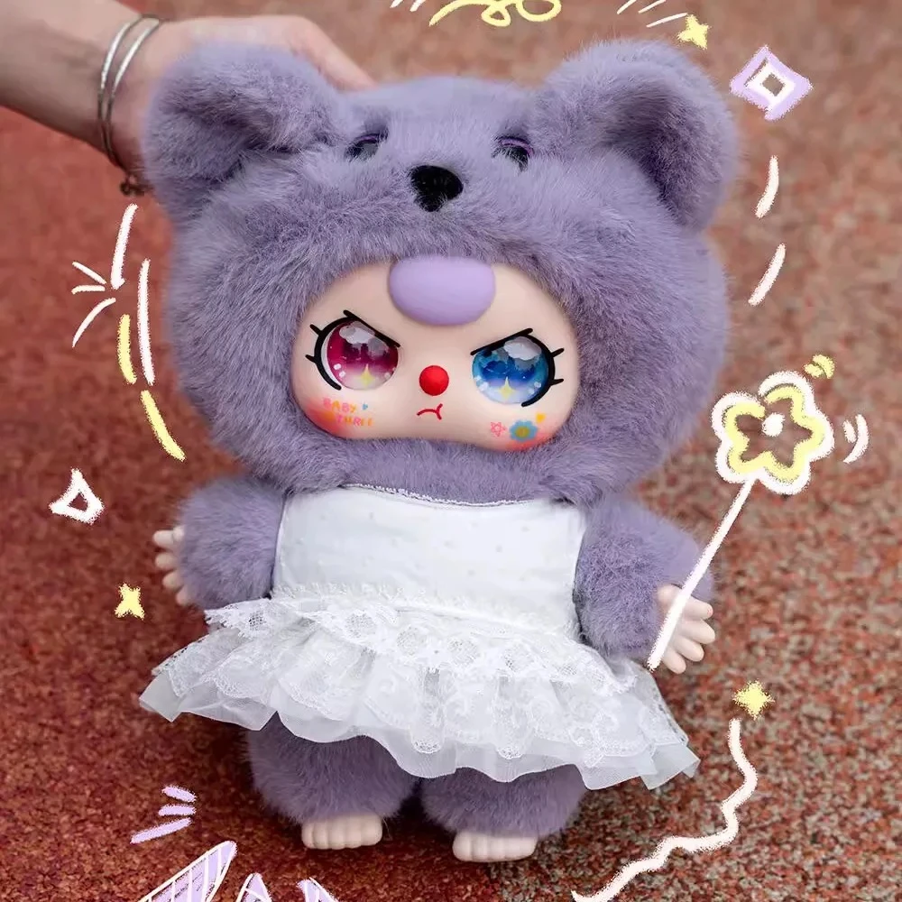 {LS潮玩}新品娃三岁400%V3三代大体毛绒盲盒潮玩搪胶玩偶可爱公仔